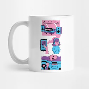 Music and Good Vibes Mug